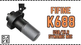 FIFINE K688 XLR/USB Dynamic Microphone - Review