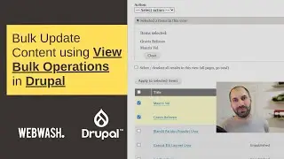 Bulk Update Content using View Bulk Operations in Drupal