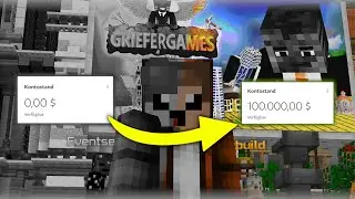 WIE VIEL GELD BEKOMME ICH als YouTuber auf GRIEFERGAMES gespendet ?? 🔥👍