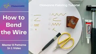 Cloisonne Filigree Tutorial: Master 8 Patterns' filigree techniques  In 1 Video