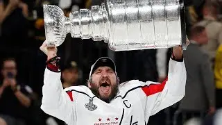 Alexander Ovechkin lifts Stanley Cup after Capitals victory