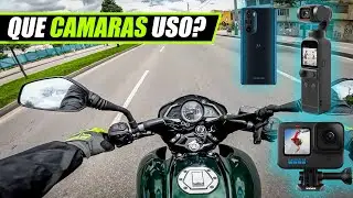 📷 Que CAMARA usar para GRABAR en MOTO 🏍 | Motovlog mejor camara