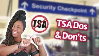 Avoid These TSA MISTAKES | Tips For A Smooth Airport Security Screening