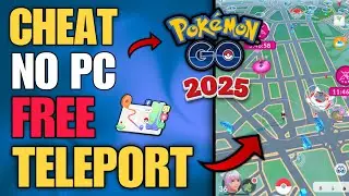 How to Cheat in Pokémon GO without Moving (Android iOS) 2025 | Pokemon Go Joystick