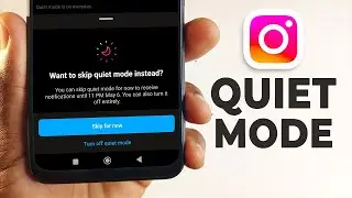 How To Use Quiet Mode on Instagram - Stop Instagram Notifications