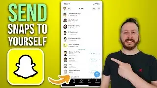 How To Send Yourself A Snap On Snapchat