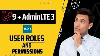 Laravel AdminLTE3 with Spatie Dynamic User Roles and Yajra DataTable for beginners-2023 (Part-5)