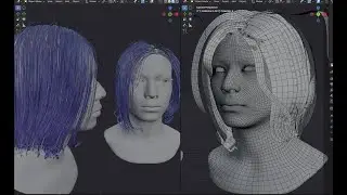 Create Realtime Hair easy for Unreal Engine