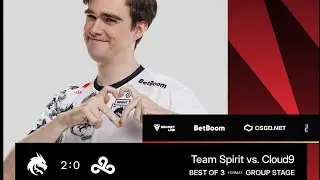 TEAM SPIRIT НА ИЗИ ВЫНОСЯТ CLOUD9