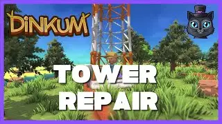 Dinkum Repair Tower | How To Fix Towers & Use Teleport