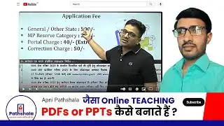 @Apni.Pathshala जैसा Sarkari Jobs Updates वाली  Online TEACHING PPT & PDF बनाएं? @CreatorClassroom