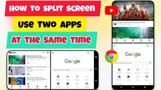 How To Split Your Phone Screen | Multitask On Android | Enable Split Screen on All Android phone