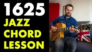 ❌ Jazz guitar chord progressions, the all important 1⃣6⃣2⃣5⃣