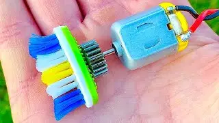 3 AWESOME LIFE HACKS DC MOTOR!