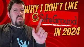 My Siteground WordPress Website Hosting Review 2024?! (What I don't like)