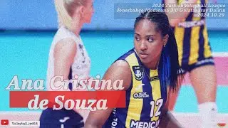 Ana Cristina de Souza │ VakıfBank vs Fenerbahçe Medicana  │ Turkish Volleyball League 2024/25