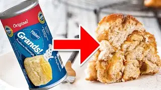 Four 4 Ingredient Recipes Using Canned Biscuits!