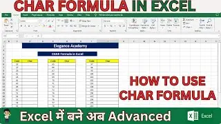 How to use MID Formula🔥 #excel #msexcel #eleganceacademy