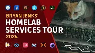 Bryan Jenks Homelab Services Tour 2024 🖥️