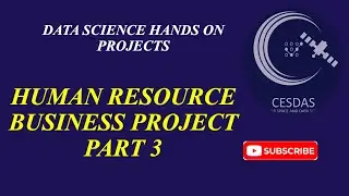 Human Resource Business Project Part 3 - Data science hands on projects using Python Pandas