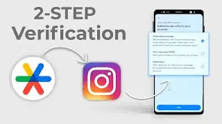 How to setup two step verification on Instagram