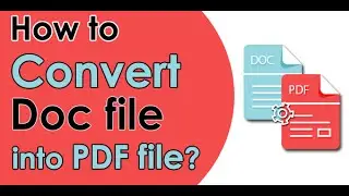 HOW TO CONVERT WORD DOCUMENT INTO PDF FORMAT