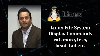 Linux File Display Commands - cat, more, less, head, tail etc.