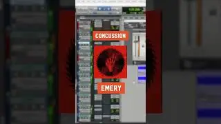 My bass mixing chain for Concussion by Emery