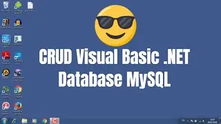 VB .NET - CRUD Database MySQL ( Input Edit Delete ) Visual Basic .NET