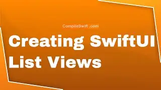 How to create a simple SwiftUI list view