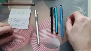 Baseus Stylus Pen универсальный стилус-ручка 2 в 1 (новинка)