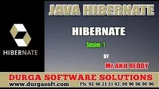 Java Frame work |Hibernate Session - 1