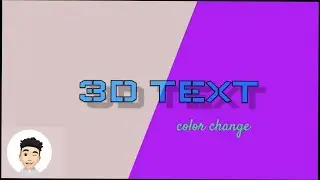 3D TEXT EFFECT COLOR CHANGE ON MOUSEMOVE | JAVASCRIPT MOUSEMOVE EFFECT