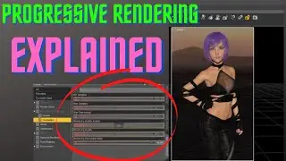 Daz Studio Tutorial | Progressive Rendering Explained!