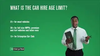 Rental Essentials Episode 8 - The Age Limit | Enterprise Rent-A-Car