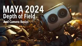 Maya 2024 - Depth of Field and Camera Basics