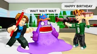 GRIMACE MILKSHAKE 4 🥛 (ROBLOX Brookhaven 🏡RP - FUNNY MOMENTS)