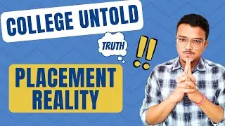 College will never say you THIS !! | Placement Reality in Engineering Colleges