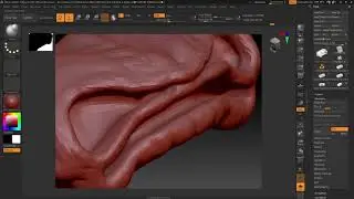 ZBrush - Clay Buildup Brush