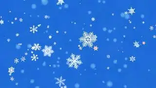 Футаж ❄️ Красивый снежный фон для видеомонтажа ❄️ Christmas background