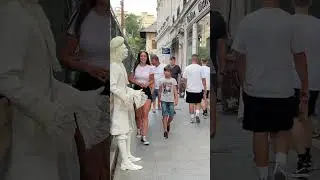 Bucharest Prank 😱 Human Statue Prank 