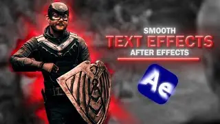 HOW to make Smooth Text TUTORIAL in After Effects | Beginner's Guide