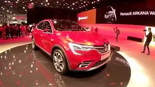 Renault ARKANA первый взгляд с Московского автосалона ММАС 2018