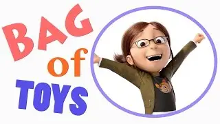 Despicable Me 2,Margo,Bag of Toys#43,Toy Story,Monsters University,How To Train Your Dragon 2