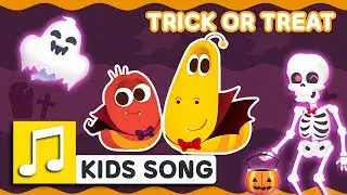 TRICK OR TREAT | HAPPY HALLOWEEN | HALLOWEEN DAY | PARTY SONG | LARVA KIDS