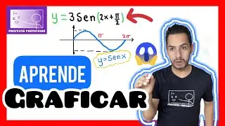 ✅GRÁFICAS de Funciones TRIGONOMÉTRICAS| 𝙋𝙖𝙨𝙤 𝙖 𝙋𝙖𝙨𝙤 😎​🫵​💯​| TRIGONOMETRÍA