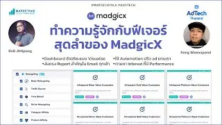 Adstech Mafia Ep 1 : คนยิงแอดต้องดู!! แนะนำ MadgicX เครื่องมือ Optimize แอดด้วยสมองของ AI