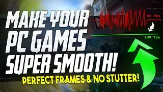 🔧 Doing THIS can make your PC games PERFECTLY SMOOTH! *more fps & fix FPS stutter*✅