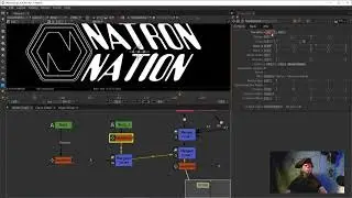 VFX with Natron - E0083 - Old Laser Logo Part 2 - Merged Text Outlines