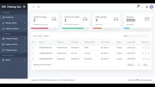 Laravel Car Parking Management System Free Source Code | 2021